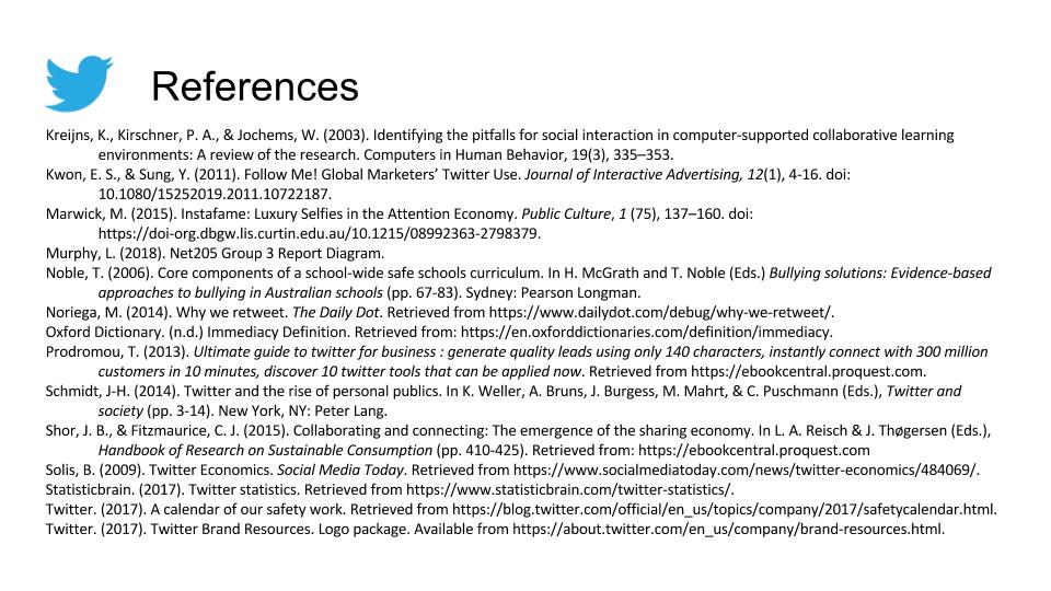 NET205Group3's tweet image. References #NET205