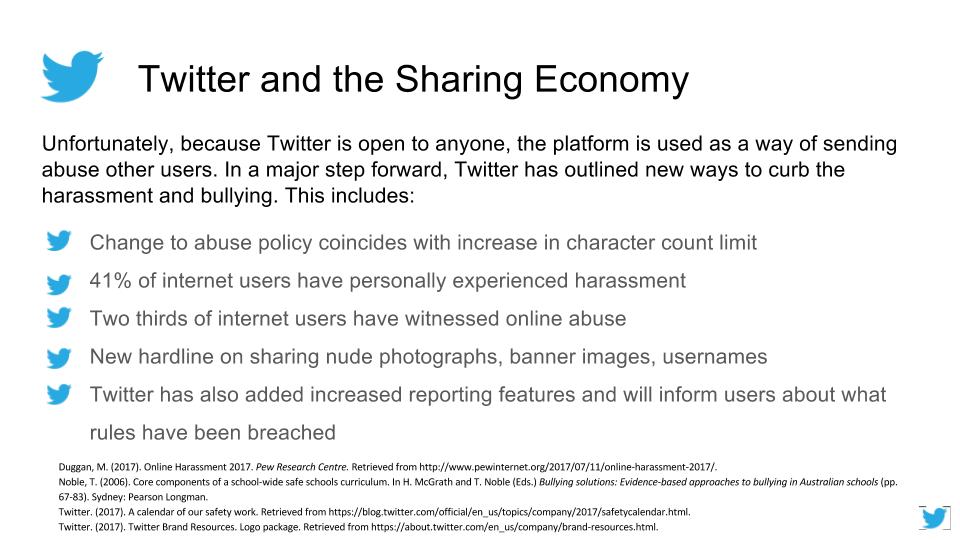 NET205Group3's tweet image. Twitter abuse #NET205