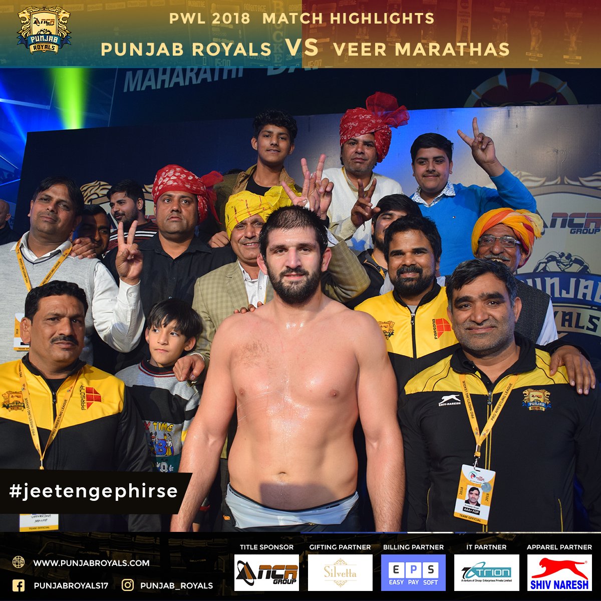 punjabroyals17's tweet photo. Semifinal-1 Highlights...
Punjab Royals Vs Veer Marathas
#WinningMoments #JeetengePhirse #SemifinalWinners #KhelFauladi #ProWrestlingLeagueSeason3 #PWL #PunjabRoyalsVsVeerMarathas #PWL3 #TheVictorious #PWL3SF1
@Official_PWL @Inkhabar @NewsX @poojadhanda0007 @BuraNirmala https://t.co/43ipgzDBzs