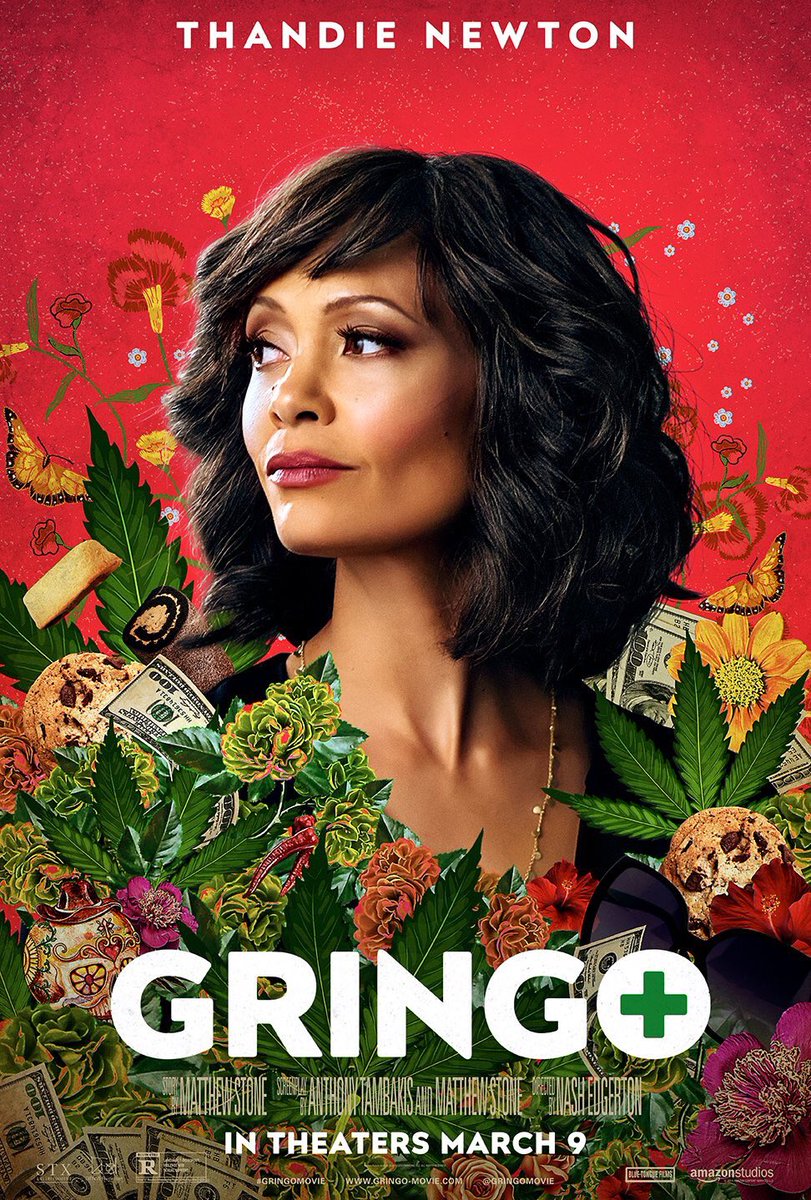 洋風な三日月 على تويتر Gringo女子勢 キャラポスター派手派手で良き Charlizetheron Amandaseyfried Thandienewton
