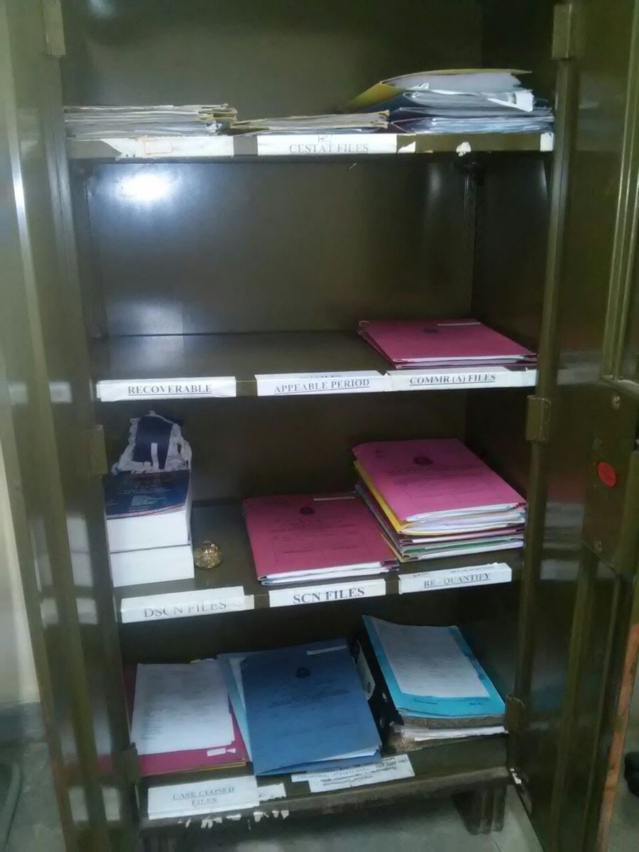 As per the schedule for the Swachhta Pakhwada, 2018 activity of segregation of old records was undertaken in GST Mysuru Commissionerate office today 25.01.2018