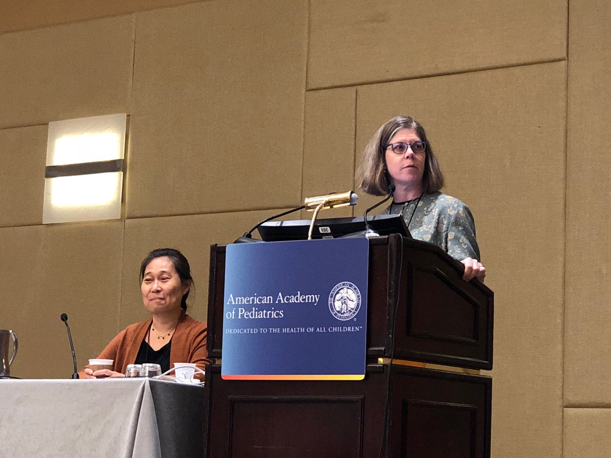 AAPneonatal's tweet photo. Thanks to Sooky Koh for pinch hitting in the #NeoPrep18 course due to a casualty of the ongoing flu epidemic!  She discusses normal and abnormal brain development. https://t.co/d4d8ijoHjs