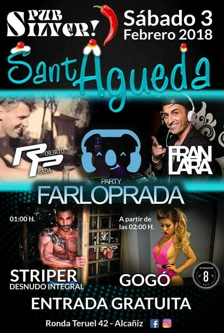 BrixtonAgencty's tweet photo. EL PRÓXIMO 03 DE FEBRERO EN #ALCAÑIZ , EN #Pub_Silver ,EN UN DÍA MUY ESPECIAL PARA ELLAS .. LLEGAN CON OTRA EDICIÓN DE #FARLOPRADA, LA PRIMERA DE MUCHAS DE ESTE 2018 con @FRAN__LARA y @roberdrola .. A VER OH, LES GUSTA EL TECHNOOOO !! https://t.co/ckhYjlAQH7