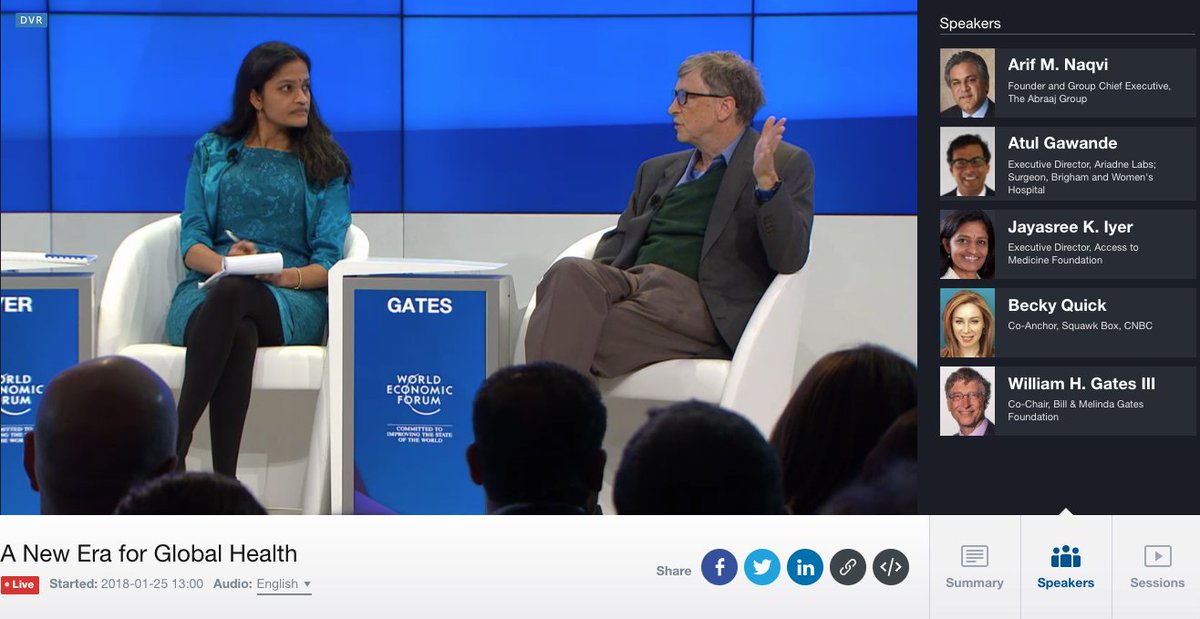 AtMIndex's tweet photo. .@BillGates at #WEF18: When the Access to Medicine Index came along, pharma companies could get credit for actually working on infectious diseases. 

https://t.co/WDqnj74C0d

#ATMIndex2018 #AMRBenchmark @JayasreeKIyer @joelletanguy @BeckyQuick @gatesfoundation @minvws @DFID_UK https://t.co/WWs5DUGUcg