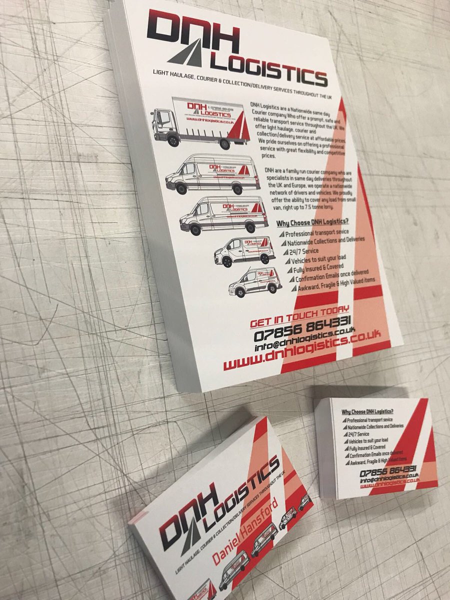 Check out our new flyers and business cards. Ready to be handed out to businesses in and around the #Hampshire #Southampton area. #samedaycourier #samedaydelivery #couriersouthampton