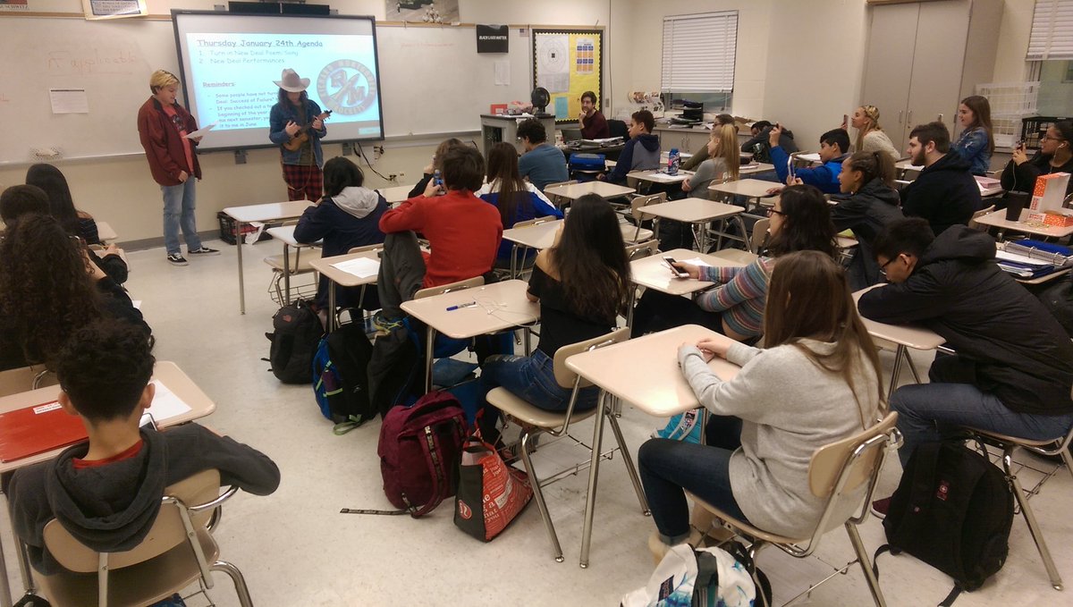 Joshua L. Rubin (@jlr_teach) on Twitter photo Not sure which is funnier... the ukulele or the fact that when the kids said it was OK, every. Other. Kid. Took. Out. Their. Phones. <a href="/RMHS_Principal/">Alicia Deeny</a> @RMStaffDevelop Not sure which is funnier... the ukulele or the fact that when the kids said it was OK, every. Other. Kid. Took. Out. Their. Phones. <a href="/RMHS_Principal/">Alicia Deeny</a> @RMStaffDevelop