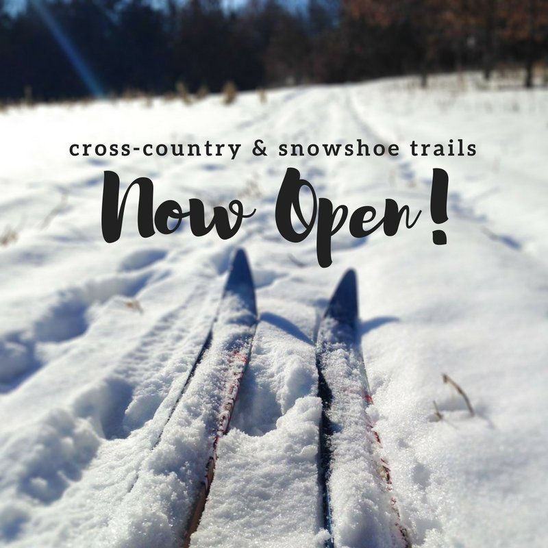 Our rustic Cross-Country Ski and Snowshoe Trails are now open! For the purchase of a glass or bottle(s) of wine in our Tasting Room, or dinner in our ristorante, the trail is yours to explore and enjoy! #WIWinter villabellezza.com/Events/Upcomin…