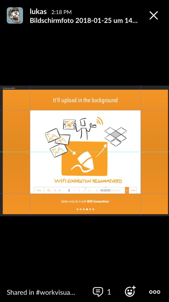 WorkVisualApp's tweet image. We’re working on splash screens to explain the major update that will be live in a matter of days! #workvisual #app #excited #Dropbox