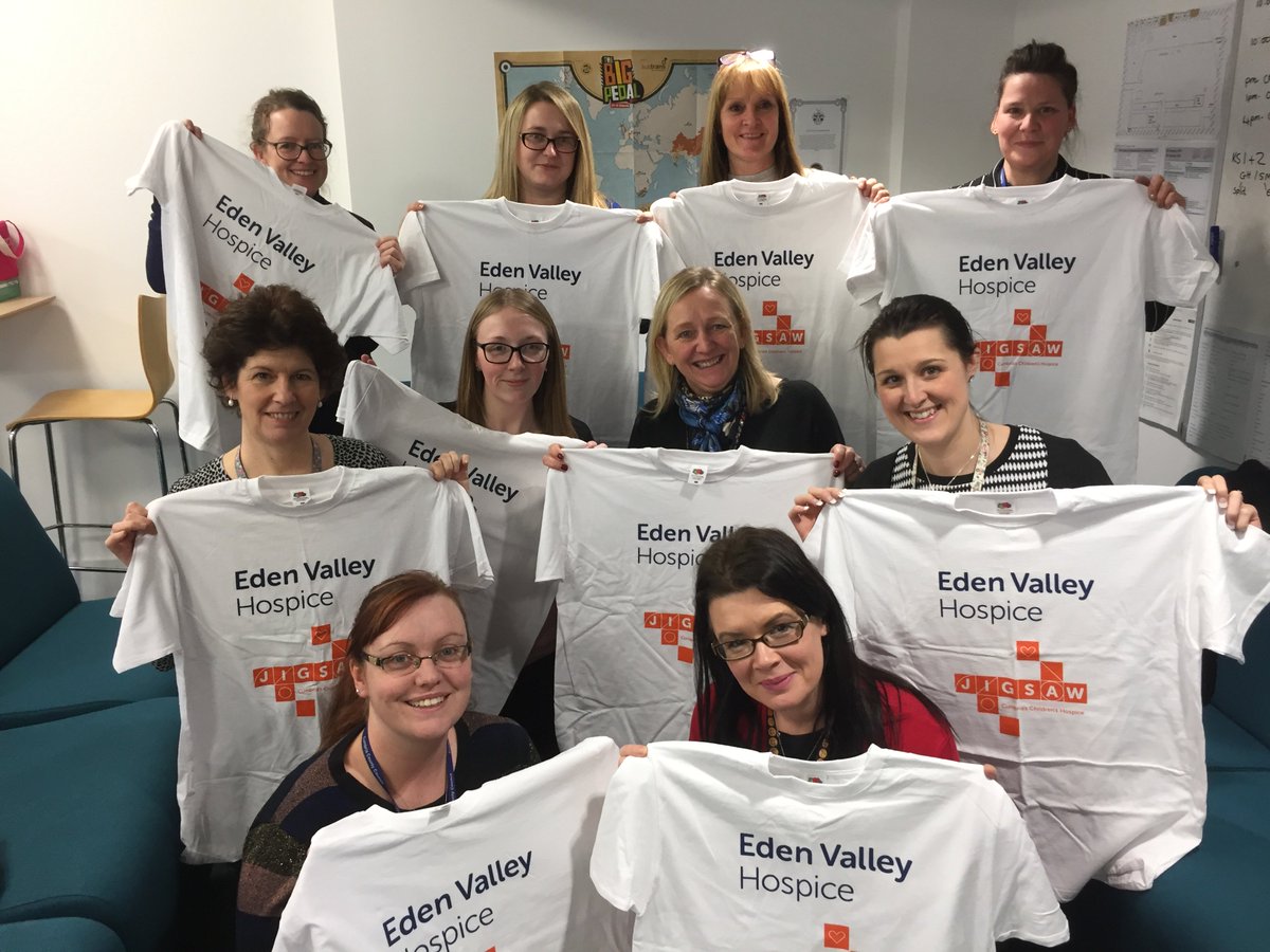 Good luck to the 15 members of staff are taking part in a 10K X Border Challenge on Sunday 28th Jan in aid of the Eden Valley Hospice.  @EVHospice <a href="/jigsawhospice/">Jigsaw Children's Hospice</a> #XBorderChallenge #SuperStar #running