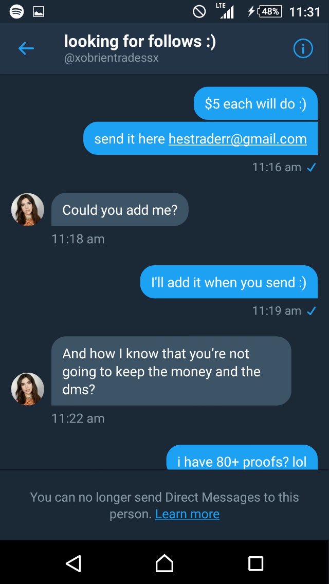 ScammersExposr's tweet photo. @xobrientradessx is a scammer ! Don’t trade or sell anything to her plus she was just stealing those proofs from @xobrientradesx 

After being called out she blocked the person https://t.co/n9rM3om5Ja