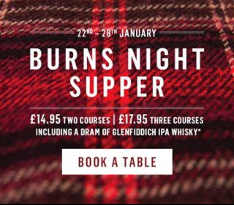 argyllarmspub's tweet photo. It’s not too late. We’re offering a walk-in Burns Menu. Enjoy with a wee dram of over 40 different Whiskies. We suggest not all in the same sitting 😉😇 https://t.co/vB5LdRgYQW