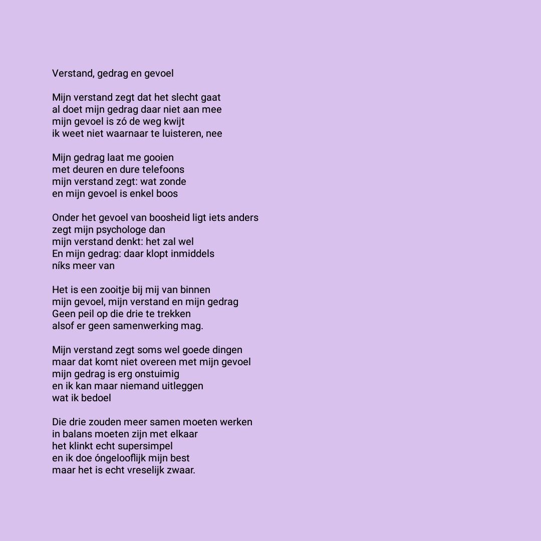 Dimence's tweet photo. Een veelzeggend en ontroerend gedicht van @Marijkegroot 
#nationalegedichtendag https://t.co/V46FX3l0Kk