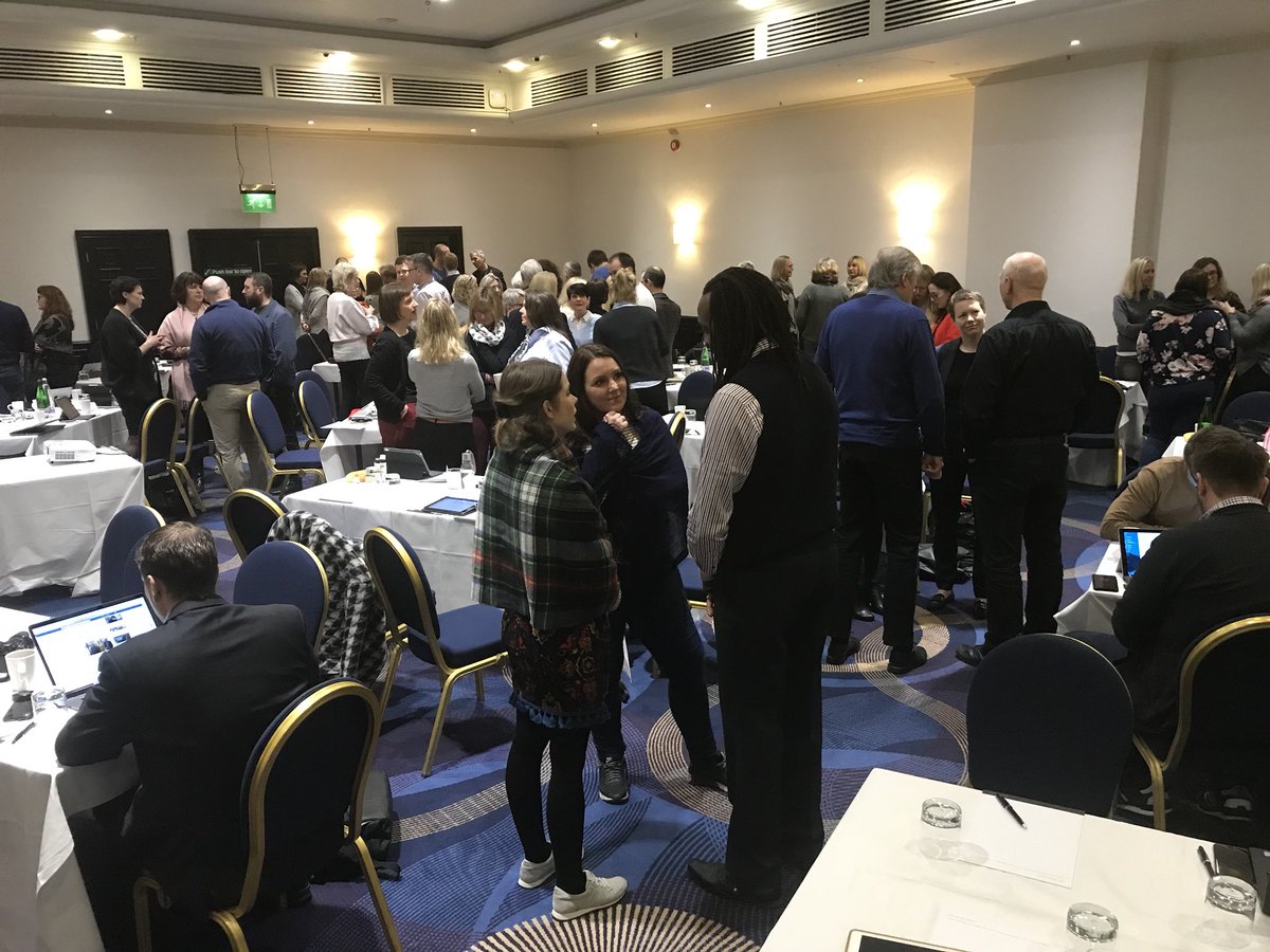 Deler inntrykk fra skolebesøkene i går fra de to Londonskolene. Høyt engasjement på #change18 #læreRikt