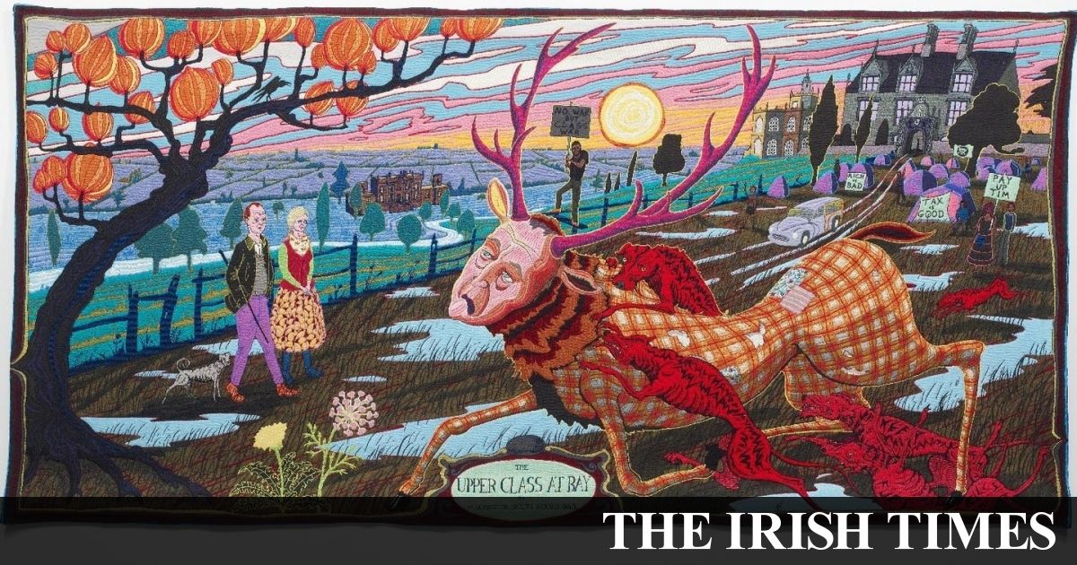 VisualCarlow's tweet photo. A vivid dissection of social mores of English society #GraysonPerry #ContemporaryArt https://t.co/Icmmd83SFk https://t.co/0kA3iEpNxR