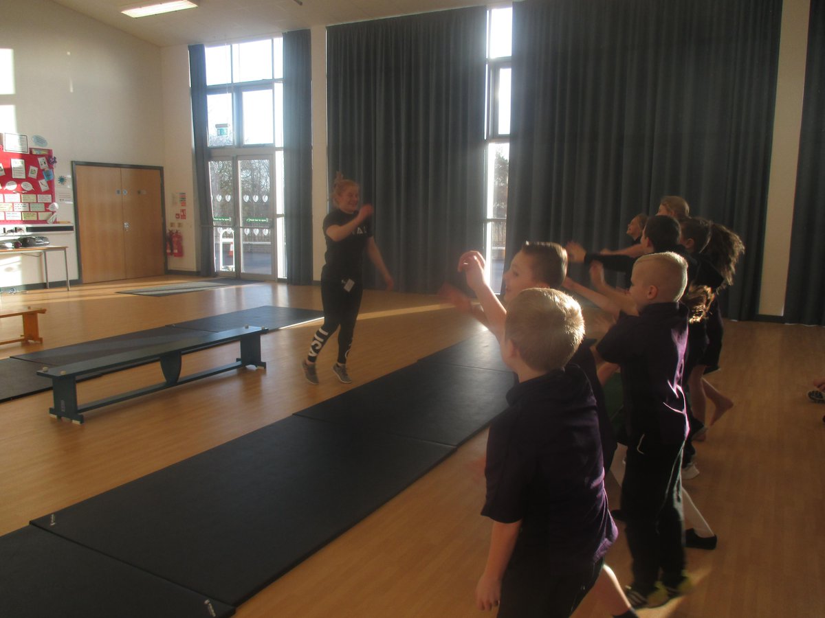 Y4 are enjoying their visit from Olympian <a href="/szandra57/">Steere</a> today #judo #activebursts #inspiration #sport
