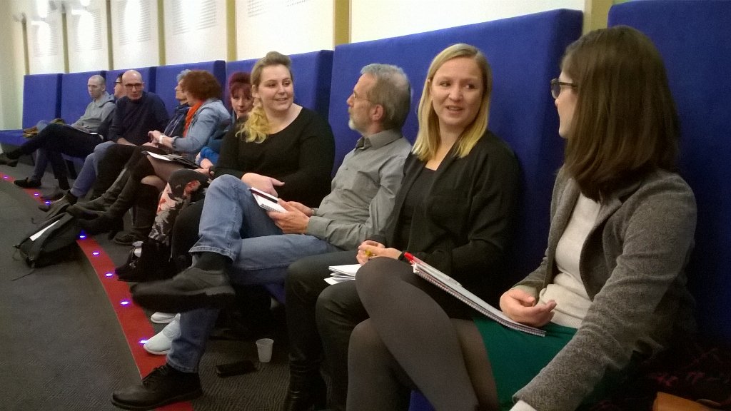 Ik wist niet dat we t zo concreet over verleiden zouden gaan hebben! #college #gedragsverandering #sturenopnaleving