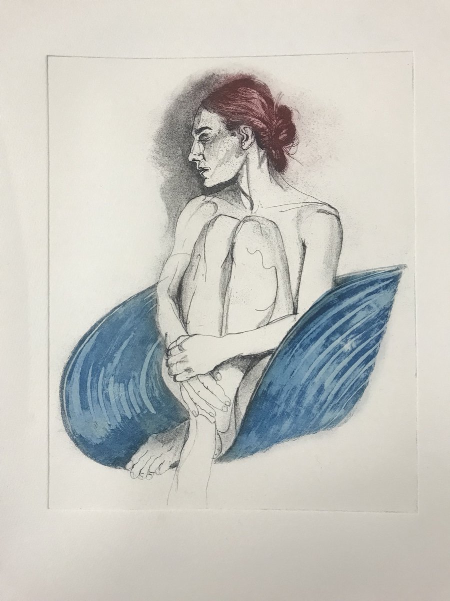 kewartstudio's tweet image. Exciting things have been emerging from our print room recently... #printmaking #etching #spitbite #aquatint