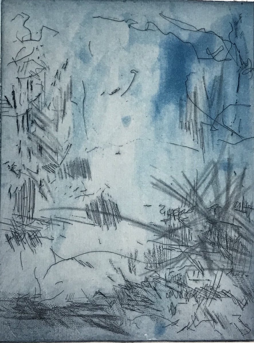 kewartstudio's tweet image. Exciting things have been emerging from our print room recently... #printmaking #etching #spitbite #aquatint