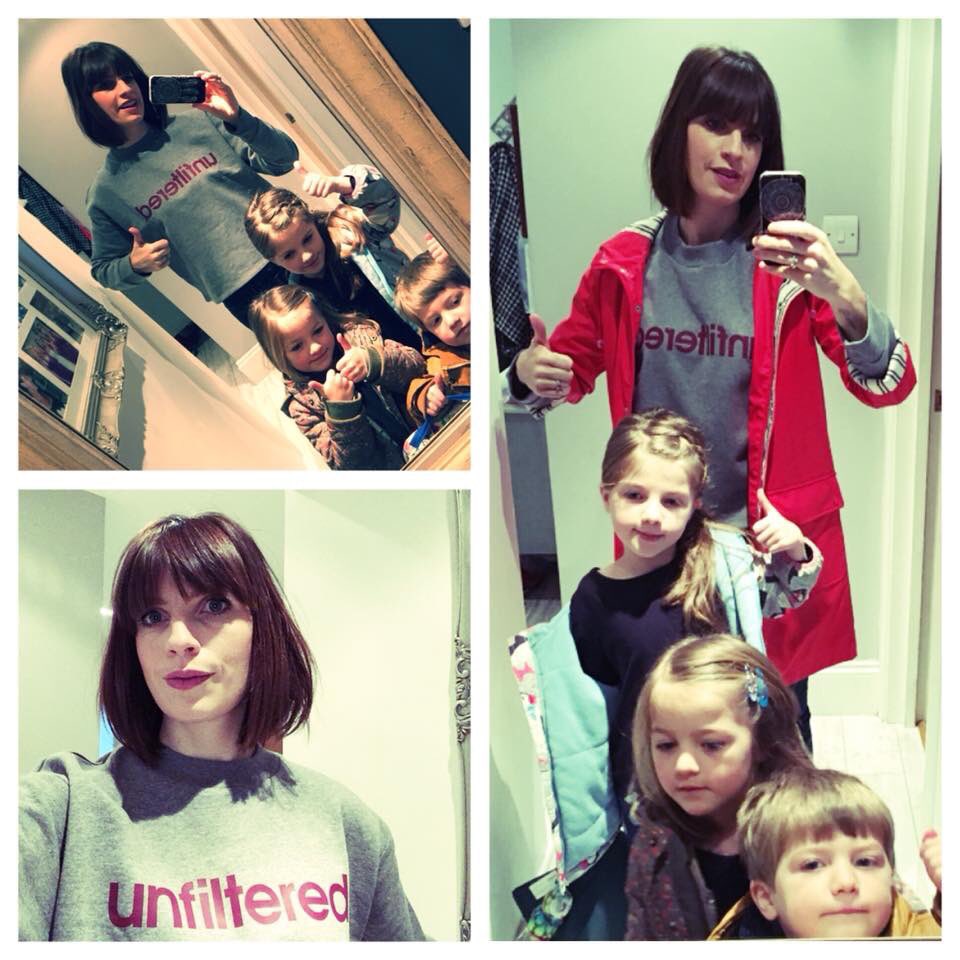 unfilteredMH's tweet photo. "Another walking “everyday” ambassador for Unfiltered Society. Spreading the message, most importantly starting with my own children ❤️❤️💙....first stop, school run...love the sweatshirt xxx"
Thanks Laura! #HappyCustomer #mentalwellbeing #motherhood https://t.co/n85mUBDHK0