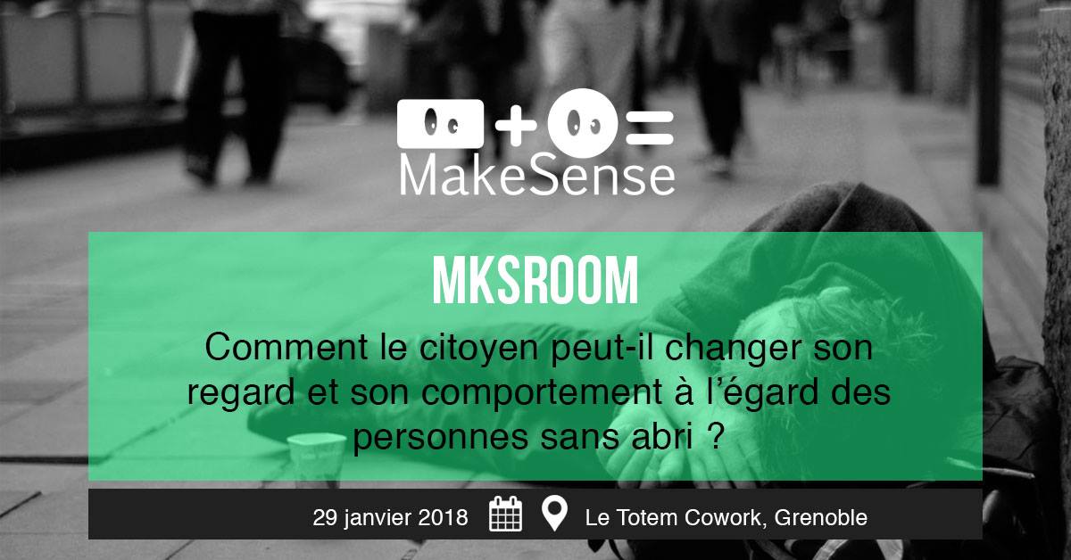 makesense's tweet photo. Lundi soir, @MakeSense Grenoble organise une soirée débat-concert-cocktail inspirante : "Comment changement le regard des citoyens face aux personnes sans abris ?" Monsieur le Maire @EricPiolle, serez-vous des nôtres ? :wink: https://t.co/DK21WY9370 @MKSRoom #solidarité #socent https://t.co/VjtUXYBZIv