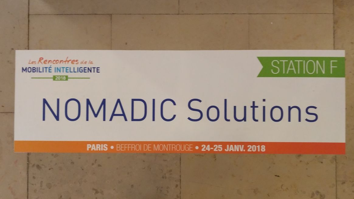 NomadicTeam's tweet photo. La @NomadicTeam vous attend aux Rencontres de la Mobilité Intelligente 2018, un événement ATEC ITS France @_ITSFr
au Beffroi de #Montrouge #ITSFR18 https://t.co/2W9AWC8P7A