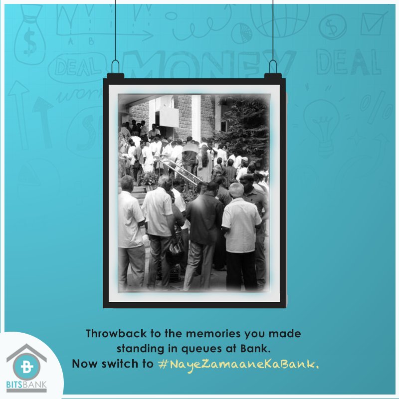 BitsBank_Offc's tweet image. Major #throwback to the old memories of old style banking. 
No more queues, no more waiting, banking is  now easier &amp;amp; profitable with bitsbank.io 

#NayeZamaaneKaBank ##CryptoCurrency #btc #xrp #xrm #tbt #ThrowbackThursday