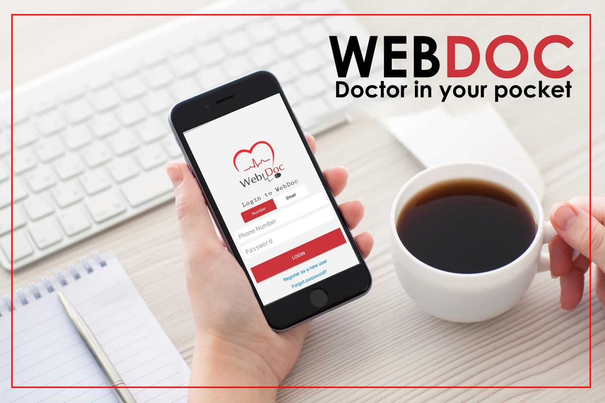 WebDocPk's tweet photo. WEBDOC is a safe, reliable online health platform which connects the Certified and Authorised Doctor’s to the Clients / Patient.
Visit: https://t.co/uTb3oBrzAY
#WebDoc #HealthForAll #HealthCareThatWorks #HealthcareMagic #ThursdayThoughts https://t.co/qtdRVpRsVv
