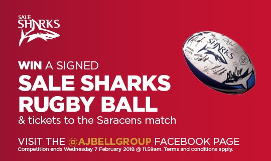 LifeatAJBell's tweet photo. Who’s up for a second chance of WINNING?! 🏉🎟️

Head over to our Facebook page to ‘guess the player’ for the chance to WIN a signed Sharks ball + tickets! 👇

Take a look >>> https://t.co/v7MUCv4K8D

#Giveaway #competition #SharksLife https://t.co/mz3K228Wu1