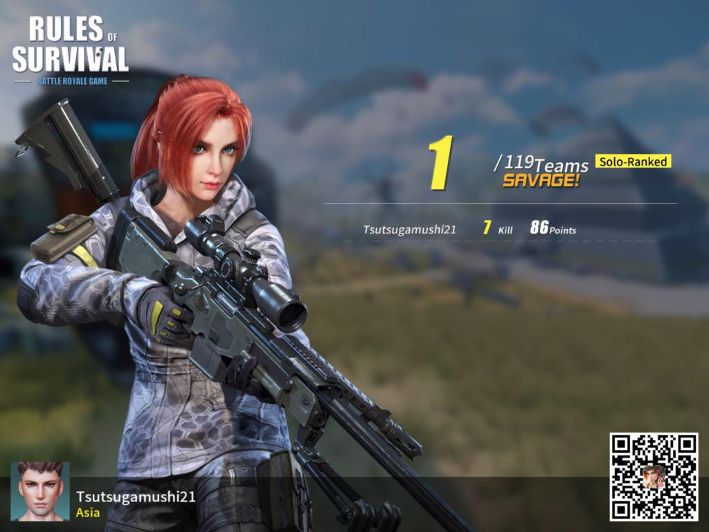 KitKitKit123's tweet photo. #RulesofSurvival https://t.co/WEd0ER3Mhc
