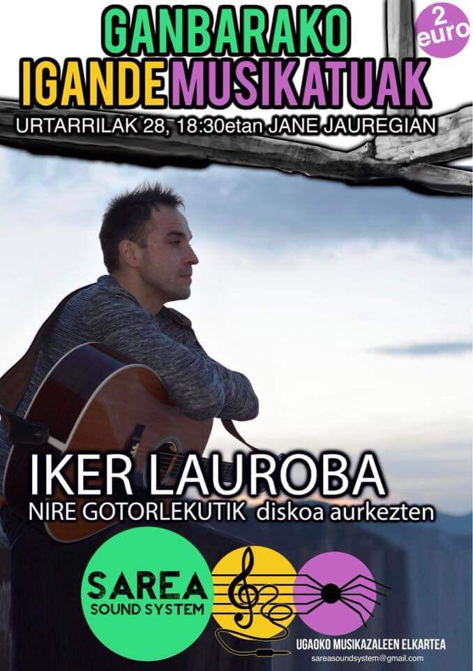 Igandean <a href="/LeireLetu/">Leire Letu</a> ta biok Ugaon egongo gara. Animatu!