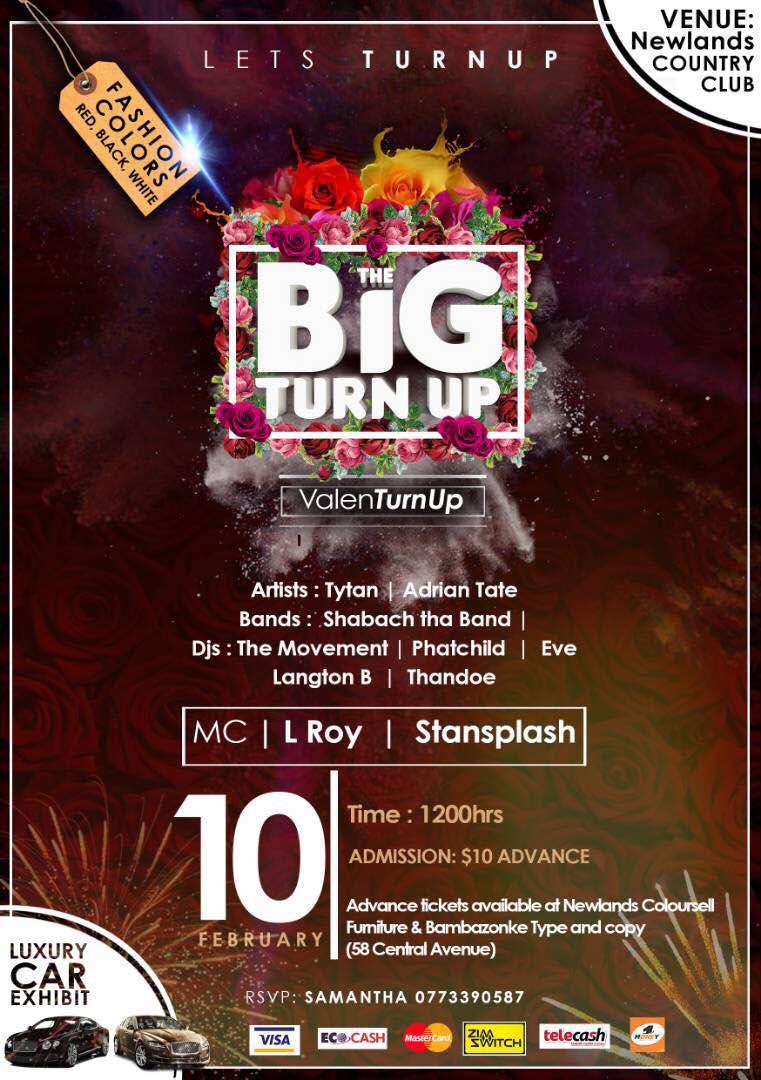 AdrianTateMusic's tweet photo. DO NOT MISS THIS.
I will be performing at the #BigTurnUp on the 10th of February at Newlands Country Club.
Advance Tickets Available at Newlands Coloursell Furniture. Check flyers for more details.
#ValenTurnUp
#ShabachThaBand
#Tytan
#BigTurnUp https://t.co/Agy6tVGCEg