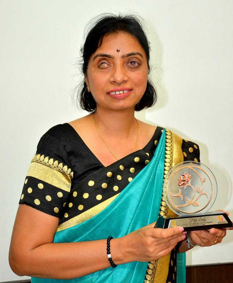 CBM Christian Blind Mission on X: "Congratulations to Ms. Rajani Gopalkrishna, our colleague at @CBMIndia , who was awarded the 'First Ladies Award' by the Indian President for being the first visually