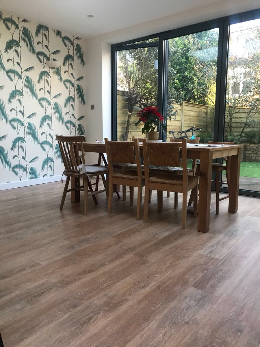 Tradecarpet's tweet photo. Take a look at this @KarndeanFloors Palio Clic CP4504 that we recently installed in SW18. The customer was very pleased with her new flooring. We also fitted First impressions to 4 bedrooms, stairs &amp; landings and we fitted a Runner using our fantastic Walford and Robson Carpet https://t.co/ZRvMvNDb97