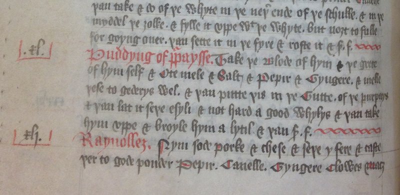 Inclined to try a more exotic haggis for #BurnsNight2018? Look no further than this 15th-century English recipe from <a href="/BLMedieval/">Medieval Manuscripts</a> bit.ly/2joQuHG
