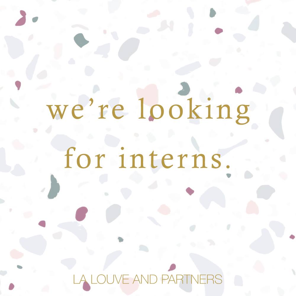 #STAGE - Je cherche un stagiaire assistant chef de projet brand content / influence pour m'aider sur LA LOUVE AND PARTNERS Asap :)

Cv + LM à hello@lalouveandpartners.com