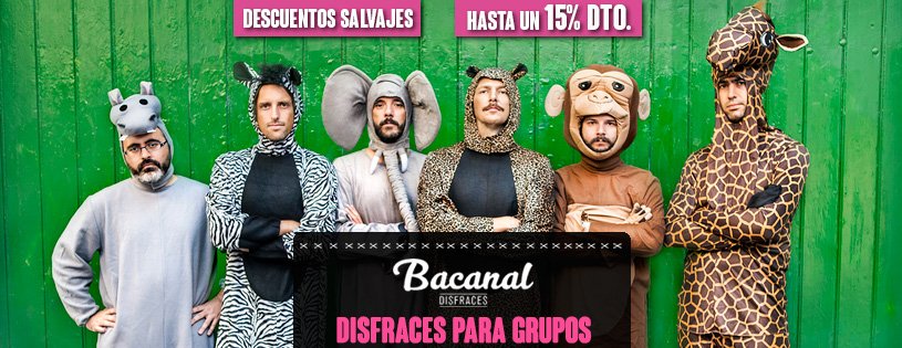 ¿Sin ideas para este #Carnaval ?

¡Llegan los #descuentos más SALVAJES para Grupos! 

Consúltalos aquí ➡️ goo.gl/9g95G8    

#FelizJueves #Aragon #Zaragoza