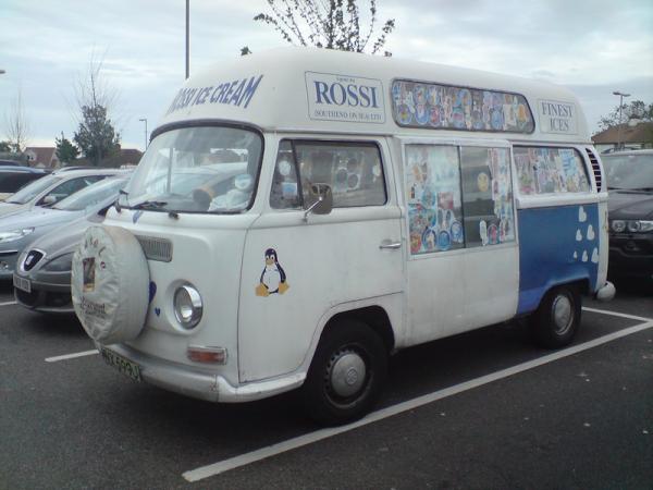 rossi ice cream van