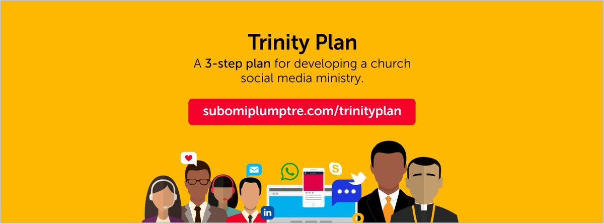 subomiplumptre's tweet photo. New Book Alert! #TrinityPlan: A 3-Step Plan for Developing a Church #SocialMedia Ministry. https://t.co/j0qaWXMEc1