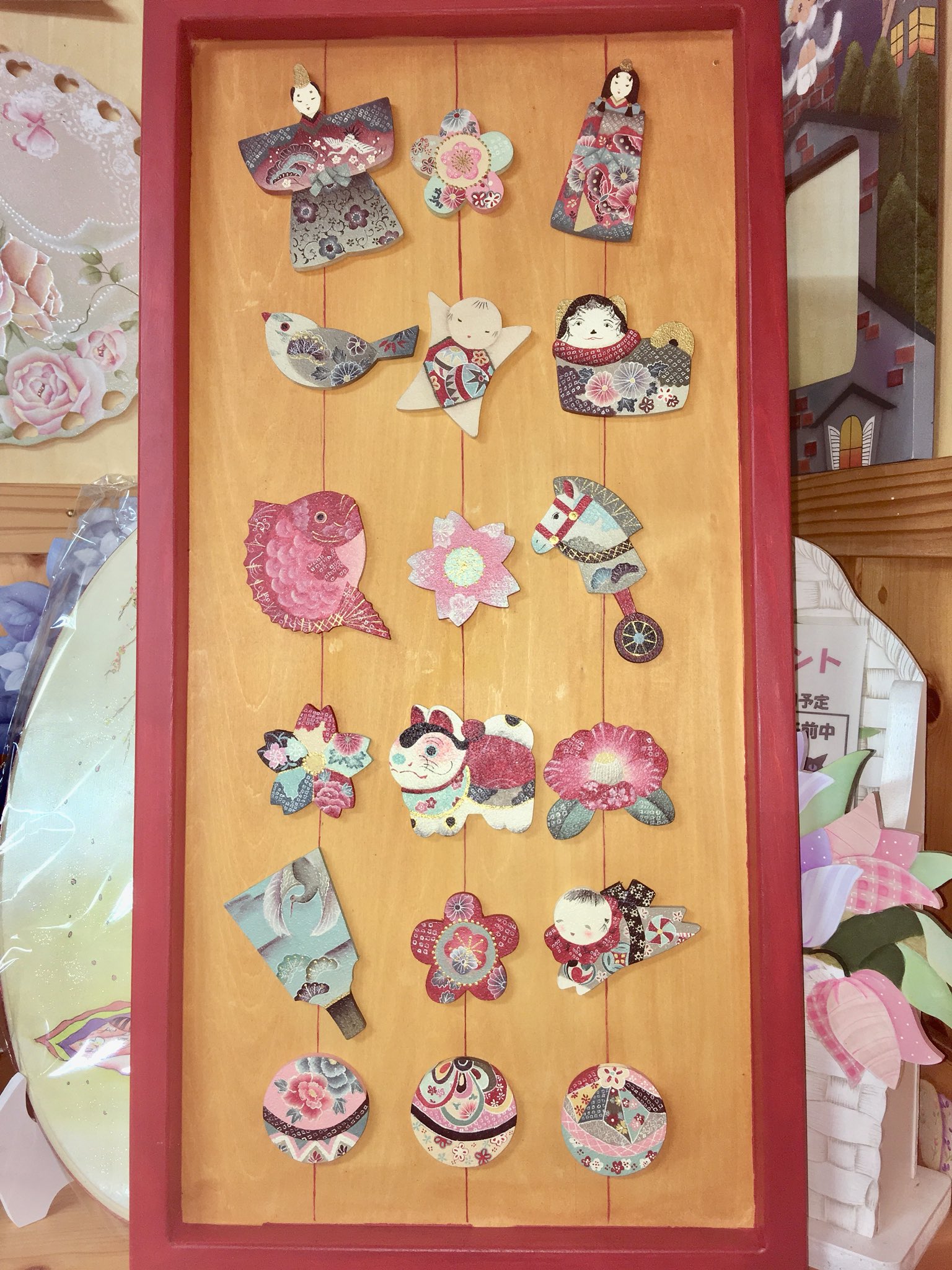 古屋加江子トールペイントビデオ講座 - 家具