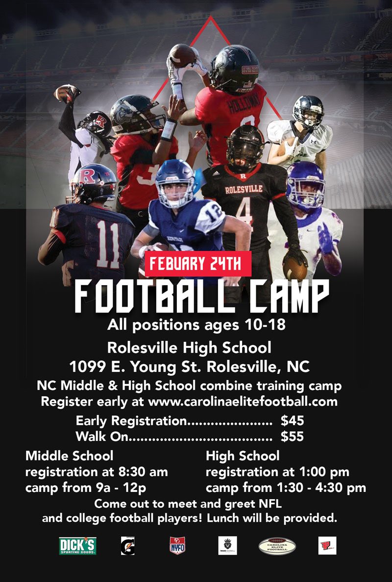 RRACKLEY9's tweet image. ‼️#RT#RT#RT‼️Visit us @ carolinaelitefootball.com to register it’s still spots open but filling up fast!! You don’t want to miss it!!! @iamdavidsohn @TheDuBose_era