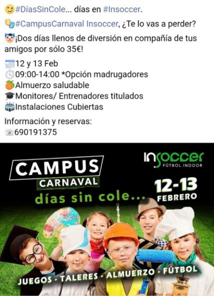 _Insoccer's tweet photo. INSOCCER FÚTBOL INDOOR Valladolid https://t.co/ftkUSEH8oN