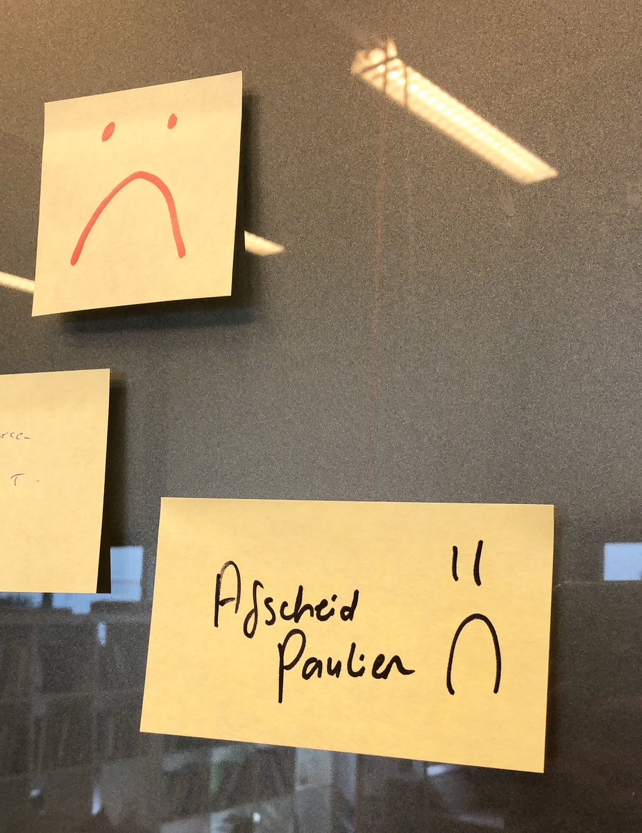 Vandaag sluit ik dit hoofdstuk in m’n leven af, ik ben benieuwd wat er in het volgende komt te staan! Bedankt <a href="/HVRGroup/">HVR Group</a> voor de lessen die ik bij jullie heb mogen leren #afscheid #werk #opgroeien