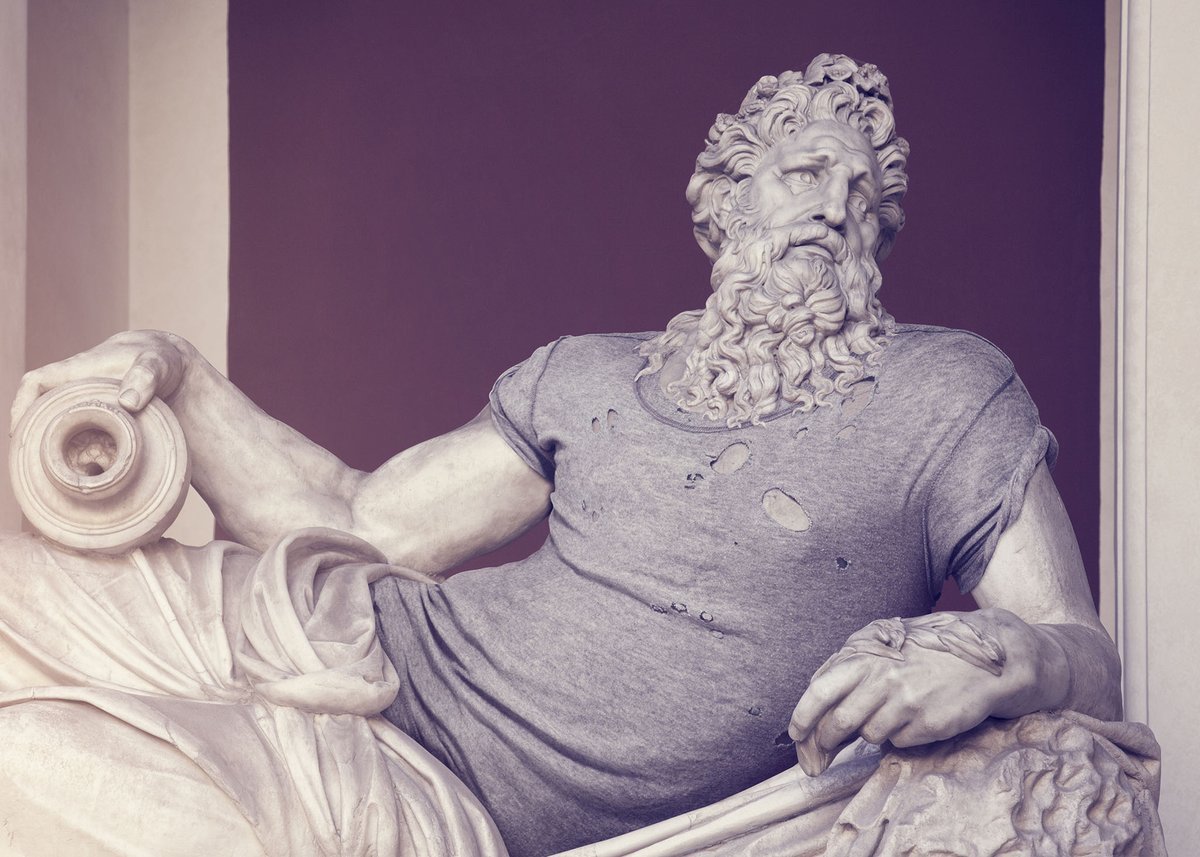 antinousgaygod's tweet photo. Don't hide #nude #Classical statues. Give them a #stylemakeover! @leocaillard and @AlexisPersani dress the @MuseeLouvre. More pics: https://t.co/aFJq8UF51G https://t.co/JNJeeiO4Mv
