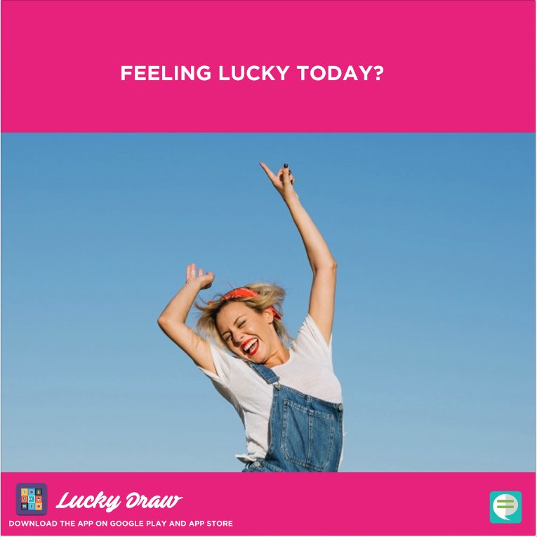 pen_chat's tweet photo. Hey PeN Pals! Feeling lucky today? Try it now for some FREE PeNNey! #LuckyDraw https://t.co/UFekRsNIeI