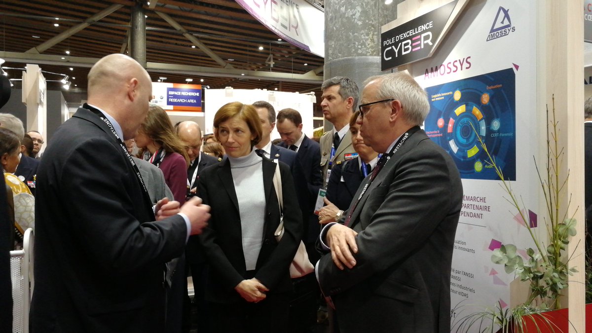 Amossys's tweet photo. #FIC2018 Des échanges fructueux et toujours de belles rencontres. Merci à nos visiteurs, clients et partenaires - @ExcellenceCyber @BretagneBDI  @florence_parly @ENSIBS @TEAM_P_TE @RETIS_FRANCE   @SopraSteriaSecu @IMTAtlantique @yeswehack @G4N4P4T1 @_SaxX_ @kaluche @TRANQUIL_IT https://t.co/y83KSVkeuj