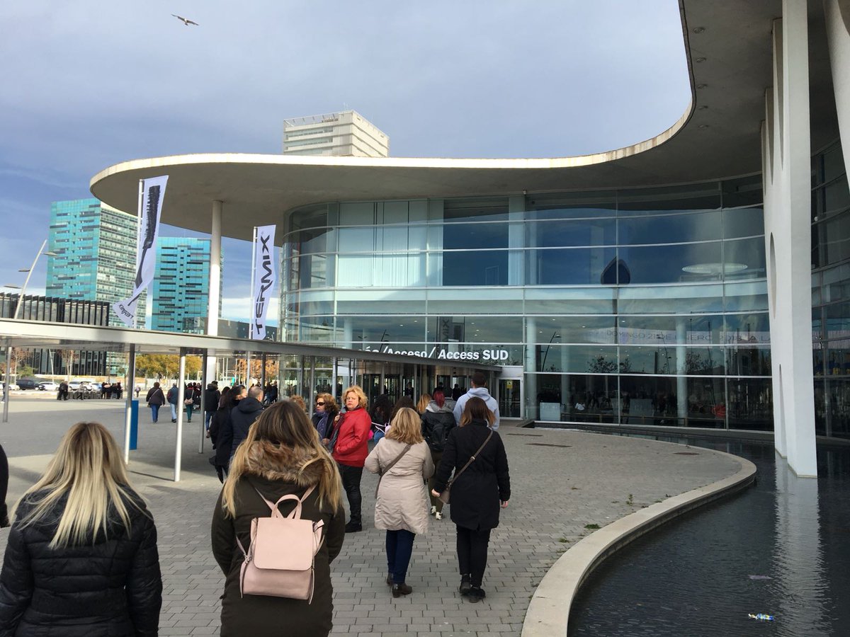 webappsrl's tweet image. Grazie a Roberto Poppa di Storz Medical Italia, il #teamwebapp vola a Barcellona presso #Cosmobeauty, dove presenta soluzioni per la #fidelizzazione della clientela di parrucchieri, centri estetici e simili. Scopri di più sulla nostra esperienza ➡️bit.ly/2E8VHfz