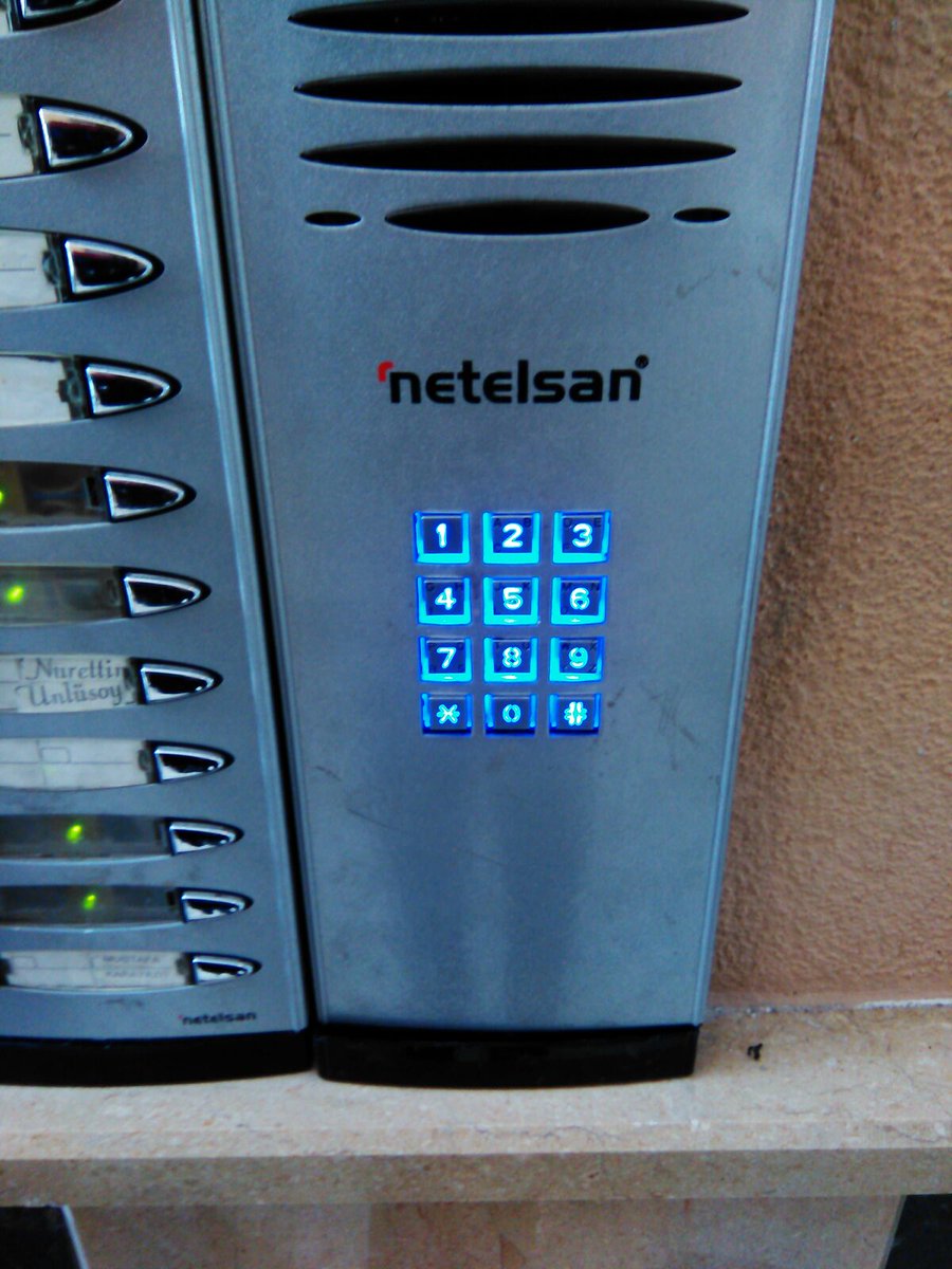 B1-24 ve B1-12 şifrematik arızası giderilerek yerine takılmıştır.