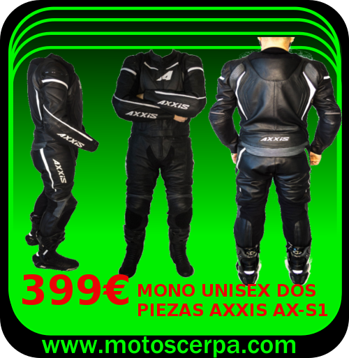 Outletdecascos's tweet photo. Ya estan aqui los nuevos monos de dos piezas de axxis !!! Ya disponibles en nuestra wep por 399€
#motogp #Felizjueves #moterosespaña #racing #Motorsport #scooter #urban #ofertas #rutas #rodada #rossi #marquez #circuito #racing #cafe #yamaha #honda #ducati #motogp #viñales #city https://t.co/jqzHNZcn8R