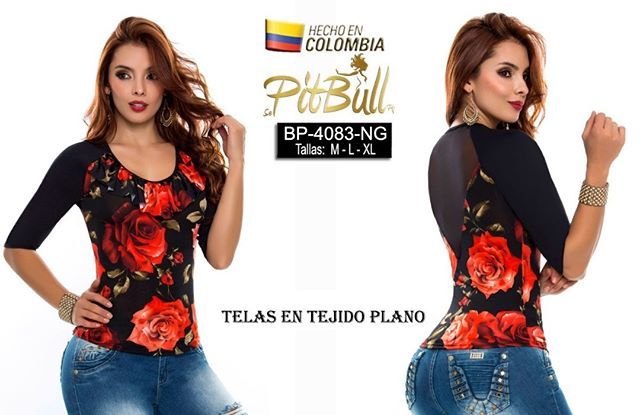 Meseta invernadero superficie Vestidos & Blusas on Twitter: "Blusas de moda Pitbull #blusas #mujer  #estilos #lindos #moda #ropacolombiana #ajustada #comprar #colores  #conmanga #fotos #estampados #mangalarga #diseños #flores  https://t.co/1JRUpw6OfS https://t.co/YbryNpMrj7" / Twitter