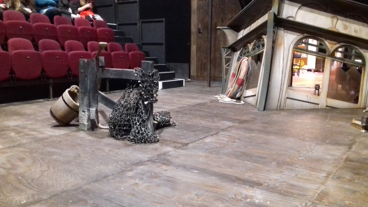 BradfordShakes's tweet photo. Rehearsal props to the real thing. The young people here at #RSCNextGeneration have been in charge of the lot. Now settling in for the tech rehearsal. Thanks to @RSC_Education and all the brilliant creative and technical staff. https://t.co/ktRxwzgO28